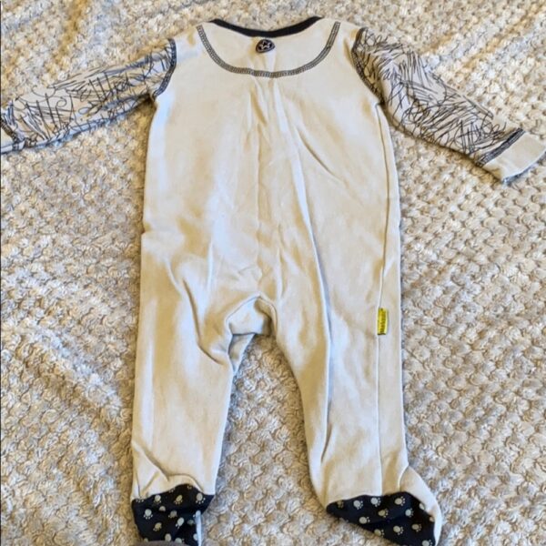 Blue Banana, one piece footie, size 6 months