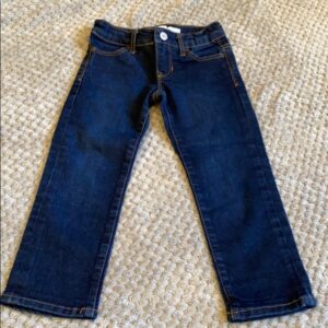 Pr of boy’s Gap dark wash jeans, sz 4 regular