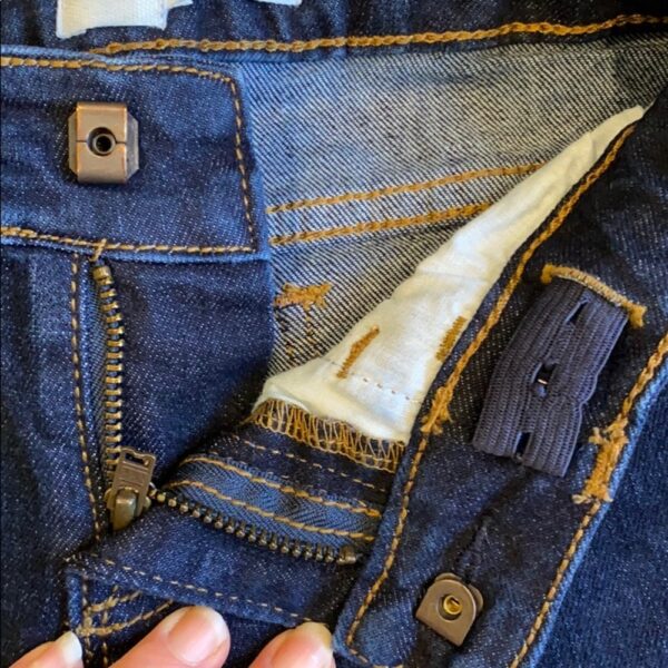 Pr of boy’s Gap dark wash jeans, sz 4 regular