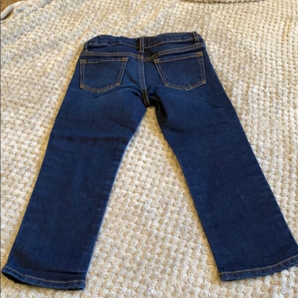 Pr of boy’s Gap dark wash jeans, sz 4 regular