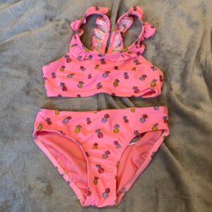 NWOT, GAP girls pink bikini, size 4-5