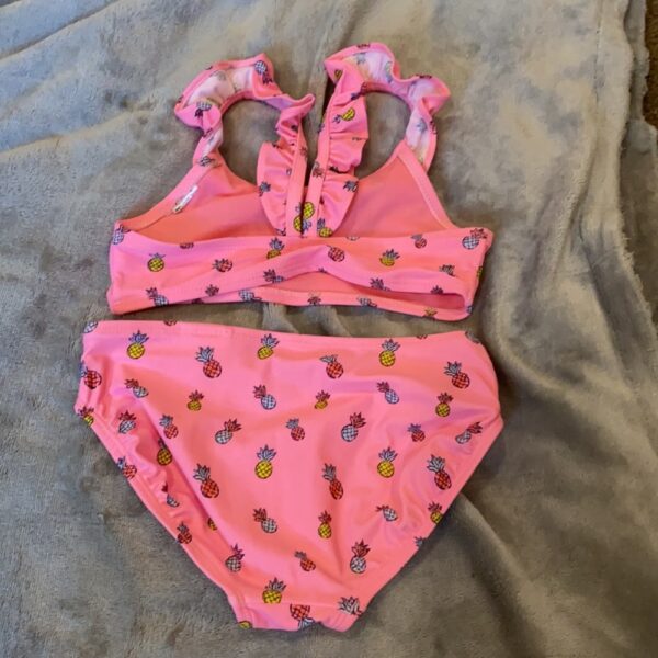 NWOT, GAP girls pink bikini, size 4-5