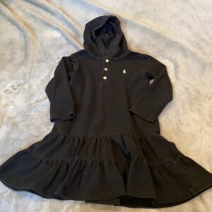 Ralph Lauren hooded ruffled dress, size 4