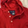 Ralph Lauren hooded ruffled polo dress, size 4