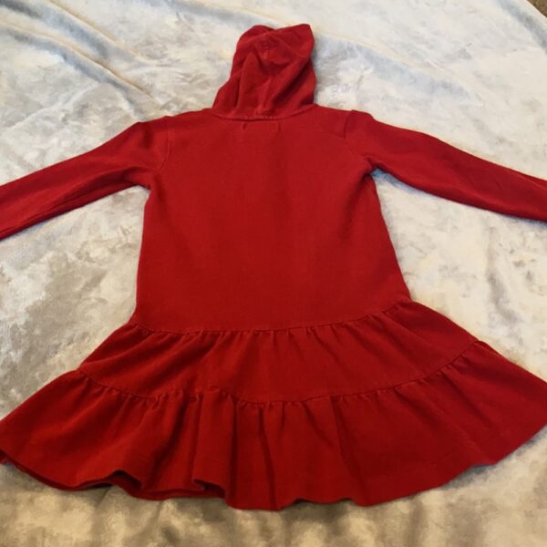 Ralph Lauren hooded ruffled polo dress, size 4