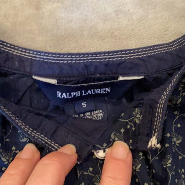 Ralph Lauren peasant shirt, size 5