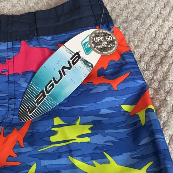 NWT, Laguna boys swim shorts, sz 10/12