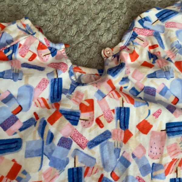 Joules, girl’s dress, ice cream print, size 4