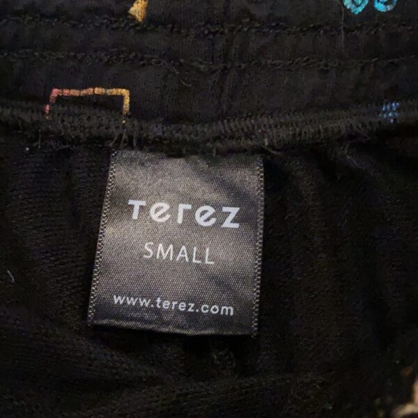 Pr of Terez girl’s shorts with unicorns, size sm