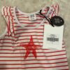 NWT, Organic Cotton Striped Tank with shorts, sz 3