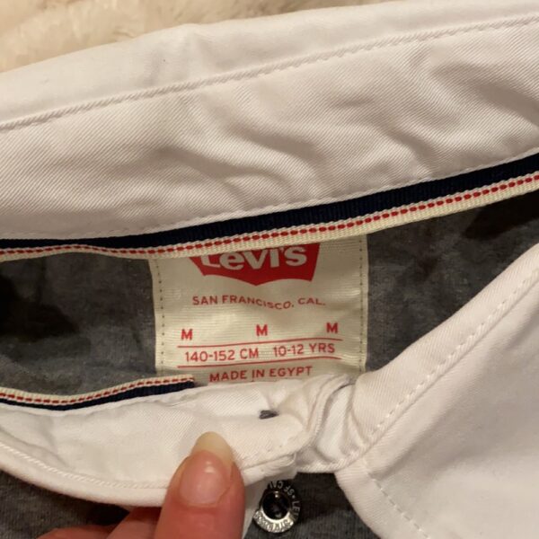 Boy’s long sleeve collared shirt by Levi’s, 10-12