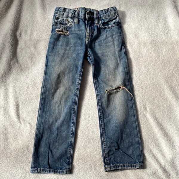Pr of boy’s distressed Polo Ralph Lauren jeans, size 4t