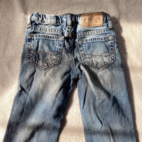 Pr of boy’s distressed Polo Ralph Lauren jeans, size 4t