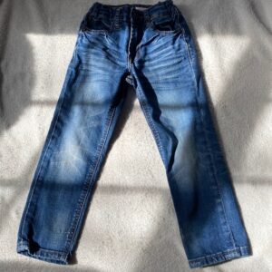 Pr of boy’s distressed jeans by Hudson, size 4