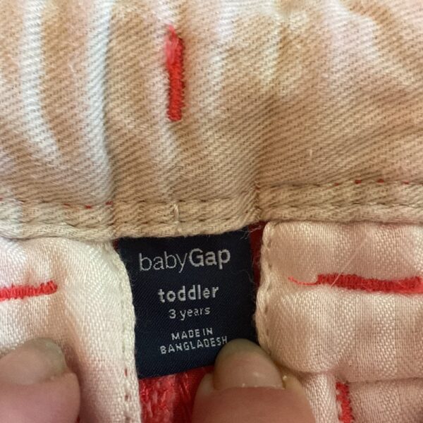2 prs of BabyGap boys khaki style shorts, size 3
