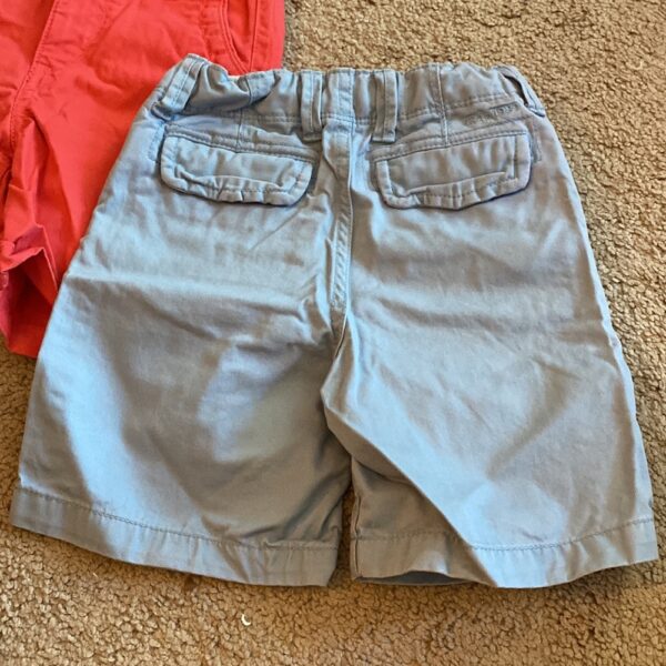 2 prs of BabyGap boys khaki style shorts, size 3
