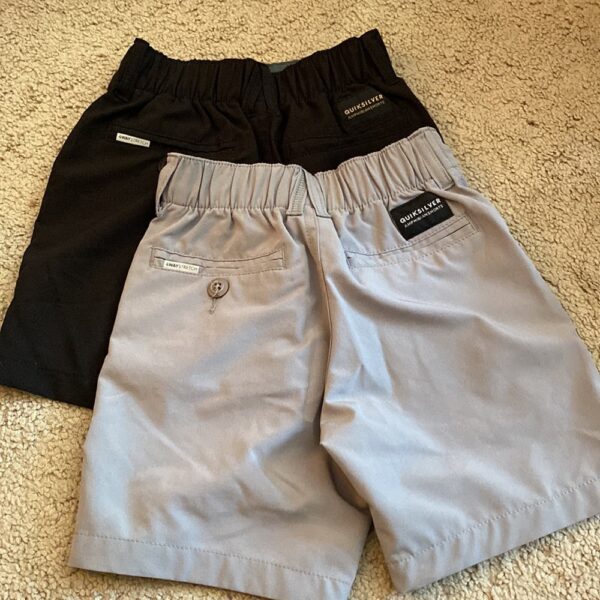 2 pts of boy’s Quiksilver Amphibian shorts, sz 3