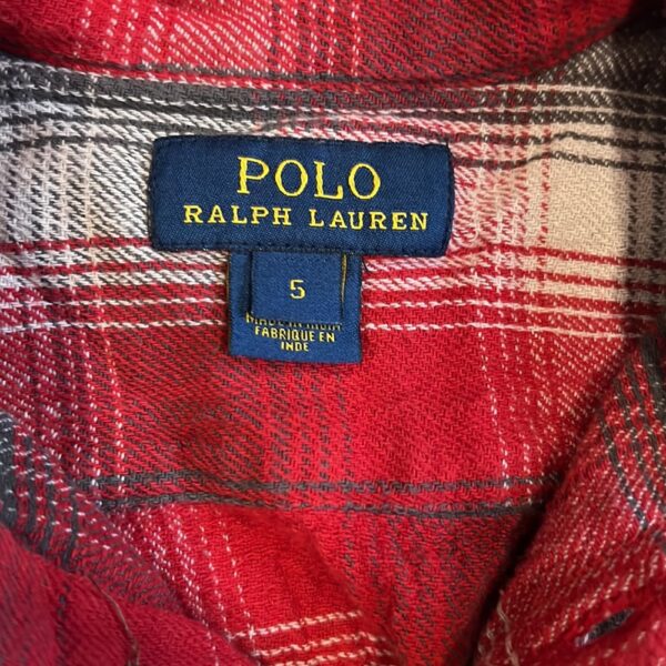 Ralph Lauren boy’s button up flannel, size 5