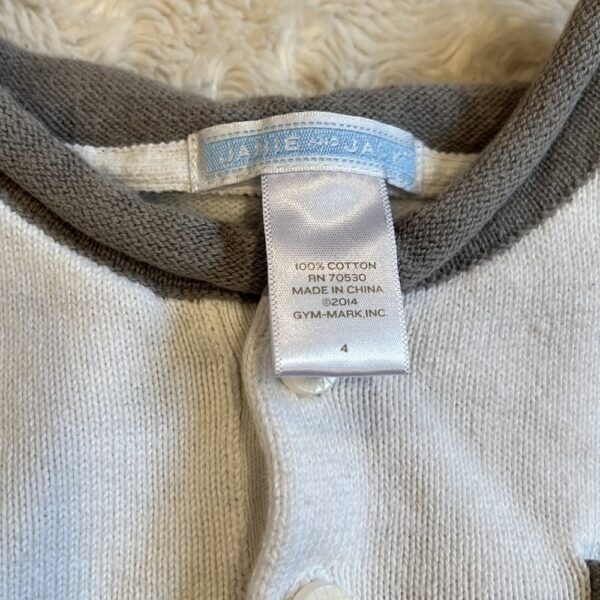 Boy’s soft Janie and Jack sweater, size 4