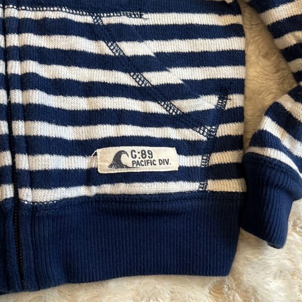 Boy’s lined zip up sweater by Gap, size 3