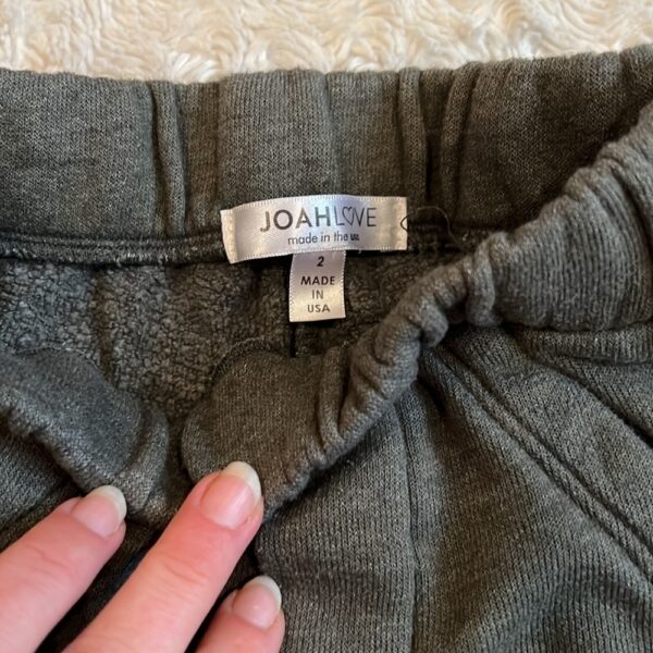Pair of boy’s super soft sweatpants by Joah Love, size 2