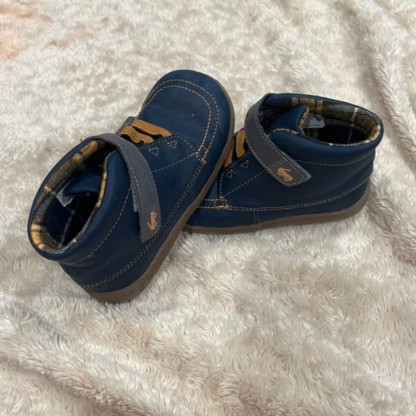 Like new, pr of boys See Kai Run hi-tops, sz 12