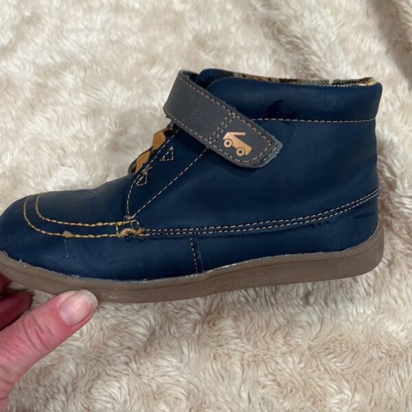 Like new, pr of boys See Kai Run hi-tops, sz 12