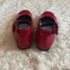 Pr of red girl’s patent leather dress shoes, Rachel Shoes, sz 12