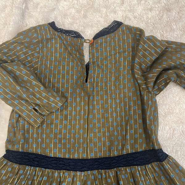 Beautiful girl’s 3/4 sleeve Pink Chicken twirly dress, sz 5