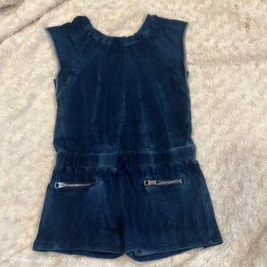 Like new, Splendid girl’s romper with zipper detail, size 5/6