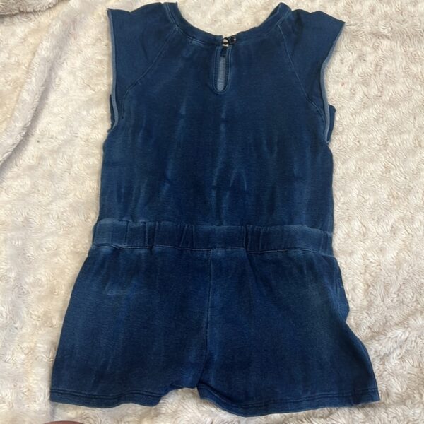 Like new, Splendid girl’s romper with zipper detail, size 5/6
