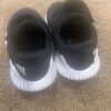 Pr of toddler Adidas black sneakers, size 8