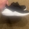 Pr of toddler Adidas black sneakers, size 8