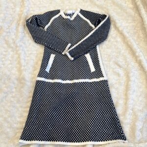 Comfy sweater dress by Deux Par Deux, size 6
