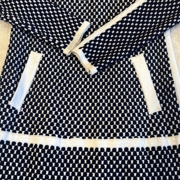 Comfy sweater dress by Deux Par Deux, size 6