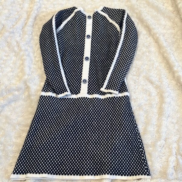 Comfy sweater dress by Deux Par Deux, size 6