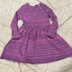Adorable and cozy girl’s sweater dress by EGG NY, size 6
