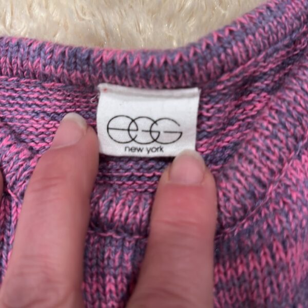Adorable and cozy girl’s sweater dress by EGG NY, size 6