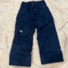 Pr of North Face navy blue snow pants, size XXS(5)