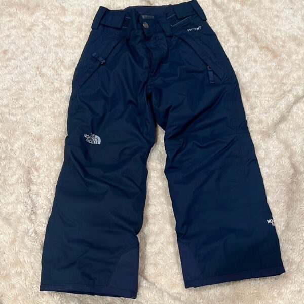 Pr of North Face navy blue snow pants, size XXS(5)