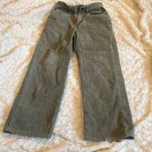 Pr of boy’s olive green corduroy pants by Polo, size 7