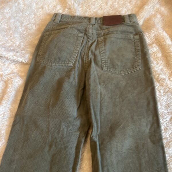 Pr of boy’s olive green corduroy pants by Polo, size 7