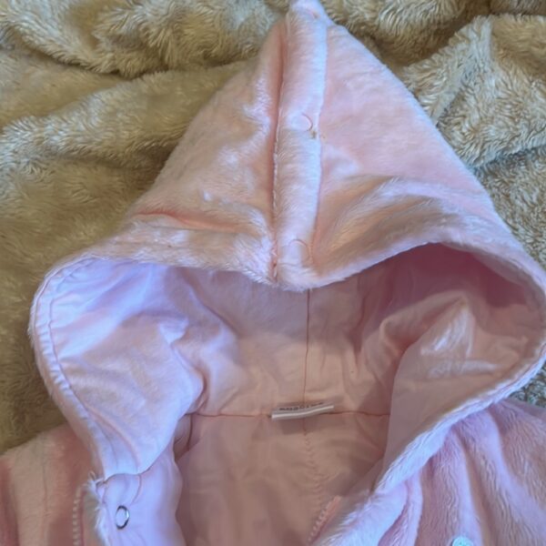 Quilted winter coverall by Absorba, size 0-3 months