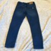 Pr of boy’s distressed dark denim stretch jeans by Joules, sz 6