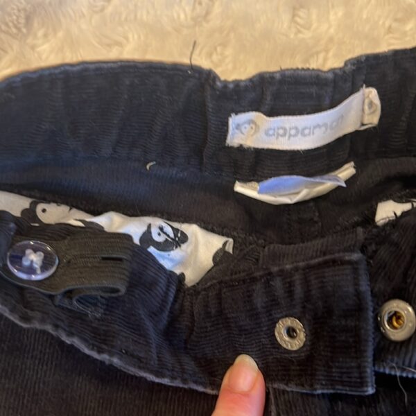 Like new, 2 PRs of boy’s Appaman stretch cords, size 6