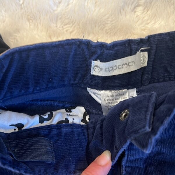 Like new, 2 PRs of boy’s Appaman stretch cords, size 6