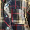 100% cotton, flannel button up shirt by Bit’z Kids, size 5/6