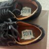 NWOT, pair of boy’s lace up black suede dress shoes by Florsheim, sz 11