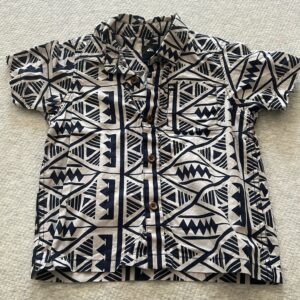 Boy’s short sleeved, button up Aloha shirt by Quiksilver, size 5