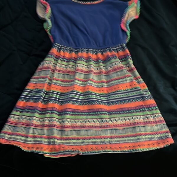 Short sleeved cotton dress by Deux Par Deux, size 6